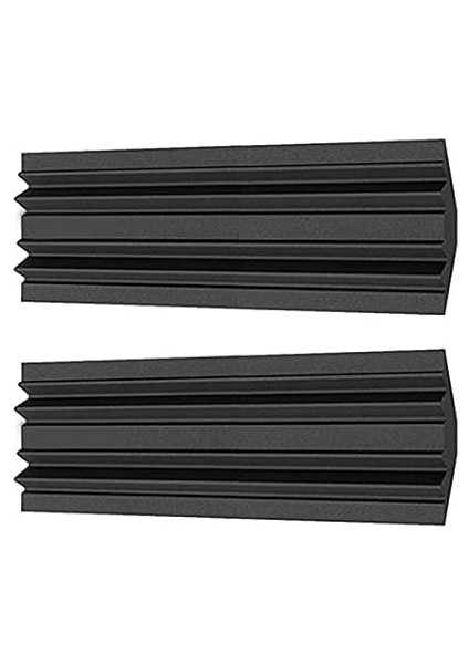 4 Adet Akustik Paneller Stüdyo Akustik Geçirmez Köpük, Tedavisi Bas Tuzak Köşesi, Panelleri Takozlar, 12X12X48CM modelleri