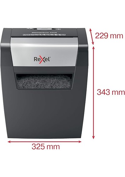 2104570EU Rexel Momentum Evrak Imha Makinesi X308 indirimleri