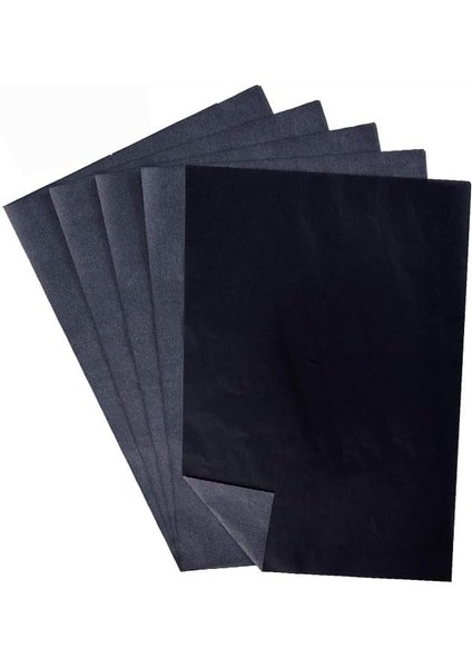 Siyah Karbon Kağıdı A4 10 Adet 21X29,7 cm Kopya Kağıdı Transfer Kağıdı Renkli Karbon Kağıdı