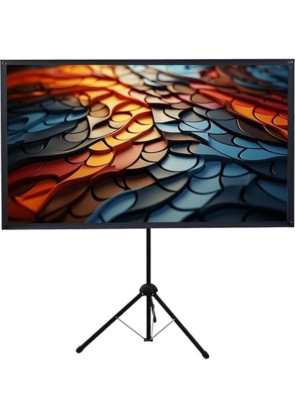 PS60 Taşınabilir Ayaklı Projeksiyon Perdesi 60 Inç fiyatları