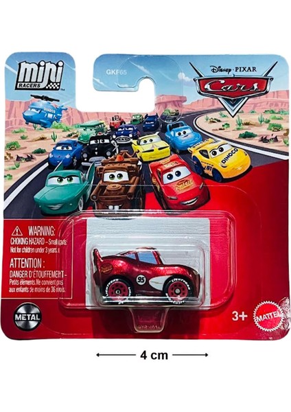 - Mini Racers - Radiator Springs Lightning Mcqueen 2025 Case