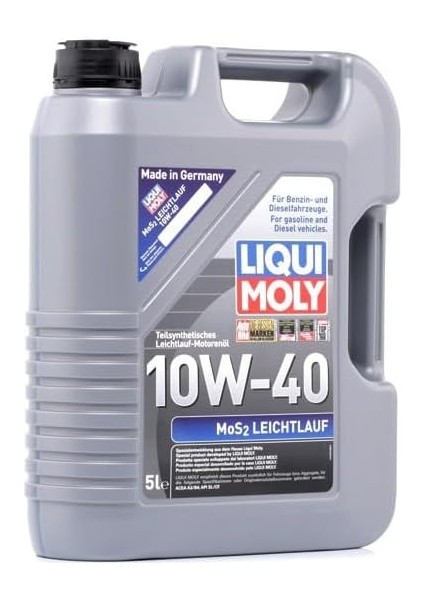 Moly Mos2 Leichtlauf 10W-40 5 Lt Motor Yağı indirimleri