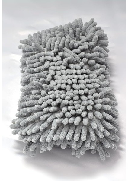 7040 Mikrofiber Şönil Oto Temizlik & Yıkama ve Kurulama Süngeri 8X23 Cm. Gri indirimleri