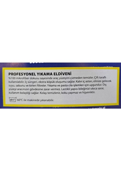 Profesyonel Lisanslı Oto Yıkama Eldiveni modelleri