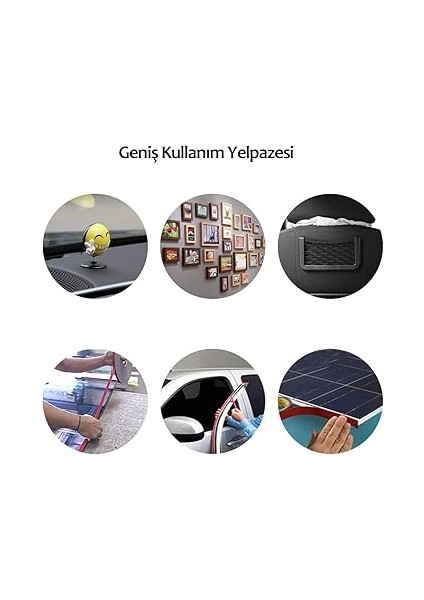 Çift Taraflı Yapışkan Bant, Ekstra Güçlü, Şeffaf,nano Bant, Çıkarılabilir, Iz Bırakmaz, Kaymaz, Tekrar Kullanılabilir, Halı, Mutfak Araba ve Ofis Okul fırsatları