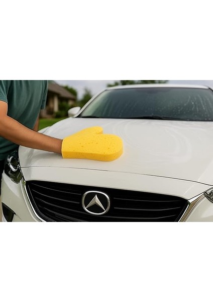 Store Eldiven Model Oto Yıkama Süngeri – Araba, Motosiklet, Cam, Jant ve Ev Temizliği Için Ergonomik Yumuşak Sünger – Yüksek Köpük & Çizilmez Yapı fiyatları