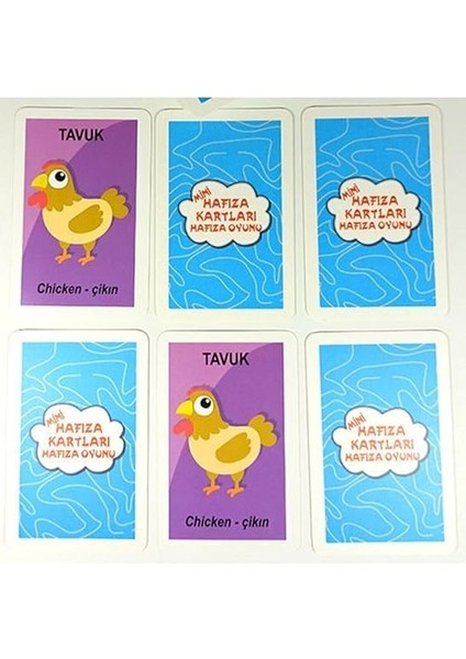 Oyun Star Hafıza Kartları Eşleştirme Eşini Bul Oyunu 3'lü Set fırsatları