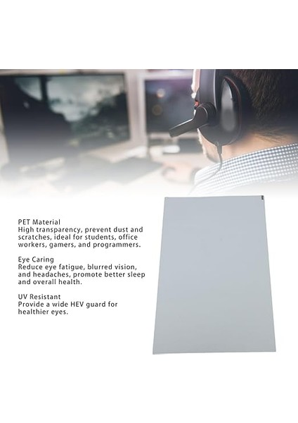 Mavi Engelleyici Ekran Koruyucu, 27 Inç Monitör Için Parlama Önleyici Ekran Koruyucu, Monitör Için Bilgisayar Ekranı Mavi Engelleyici, Göz Koruma Filtre Film modelleri