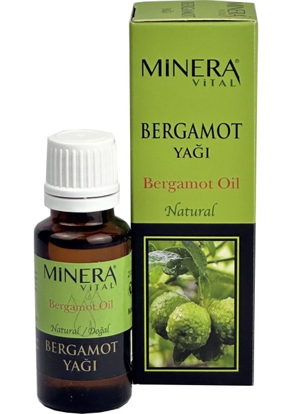 Minera Bergamot Yağı 20 ml
