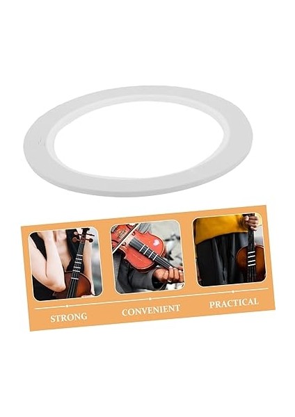 4 Adet Keman Sticker Bandı Keman Beyaz 3mm Müzik Aleti Klavye Bantları fiyatları