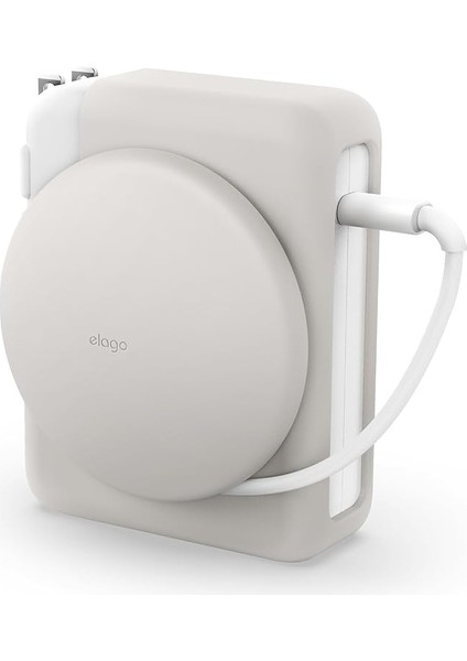 Şarj Kablosu Yönetim Kılıfı, Kablo Makarası Düzenleyici MacBook Pro 16" 2024 2023 2021 M4 M3 M2 M1 [A3403] [A3186] [A2991] [A2780] [A2485] 140W (Taş) ile Uyumlu