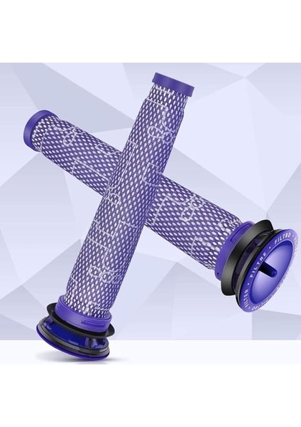 V6, V7, V8, DC58, DC59, Dc6, DC74 ile Uyumlu Ön Filtre 2'li