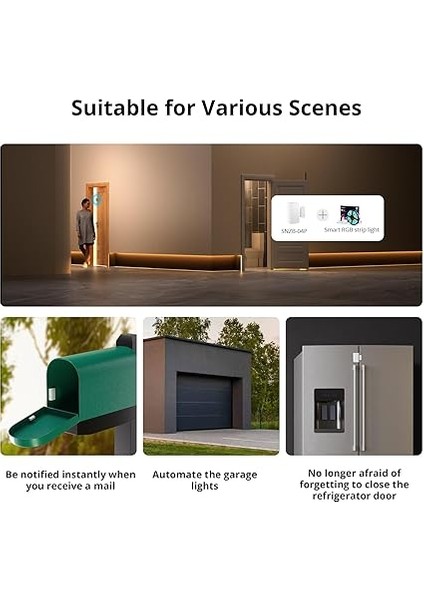 SNZB-04P Zigbee Kapı Pencere Sensörü fırsatları