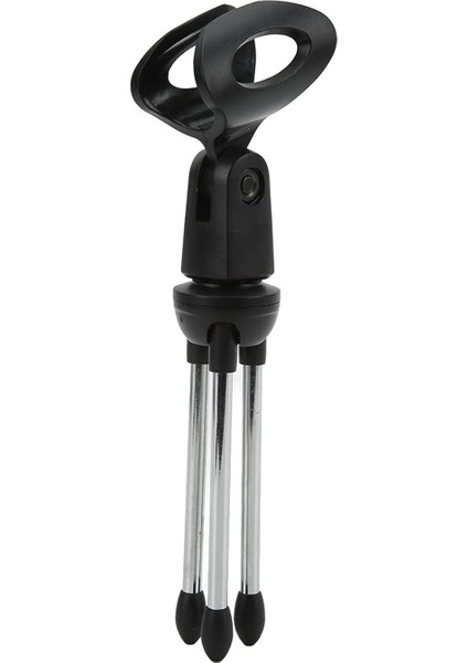 Tablo Mikrofon Standı, Sakınabilir Tasarım Masaüstü Mikrofon Stand Standı Anti Skid Pad Canlı Akış Için Klipsi ile Iyi Esneklik indirimleri