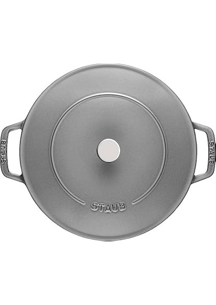 Chistera Yağmur Efektli Kapaklı Döküm Tencere, 24 cm indirimleri