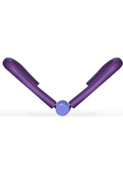 Kol Bacak Basen Sıkılaştırıcı Mor Pilates Kelebek Egzersiz Aleti ve Plates Vücut Şekillendirici Mor