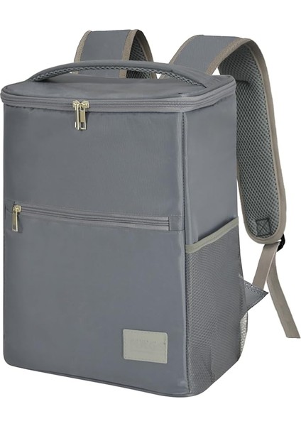 Termal Sırt Çantası Yalıtımlı Termos Soğutucu Çanta, Erkek Kadın Buzluk Çanta Soğutucu, Kamp Plaj Balıkçılık Öğle Yemeği Piknik Beslenme Yemek Taşıma Çantası