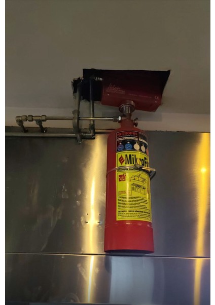 Metropol 1.6 Galon Telli Sistem Davlumbaz Söndürme Sistemi Dört Yıl Garantili modelleri