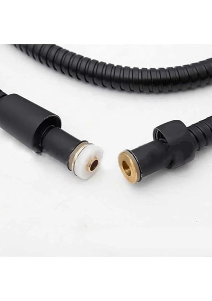 Örgülü Duş Hortumu Spiral Shower Hose, Siyah fırsatları