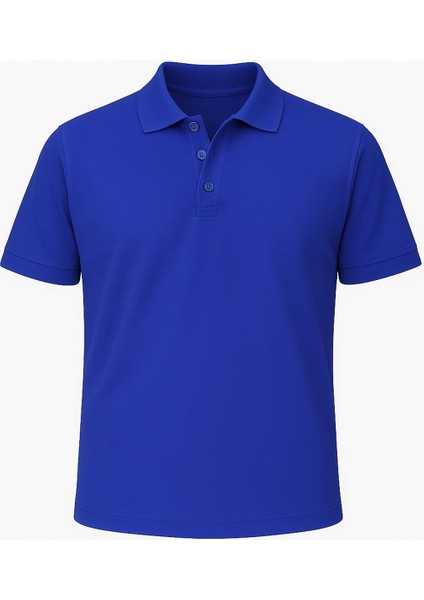Erkek %100 Pamuklu Lakost Kumaş Regular Fit Polo Yaka T-Shirt
