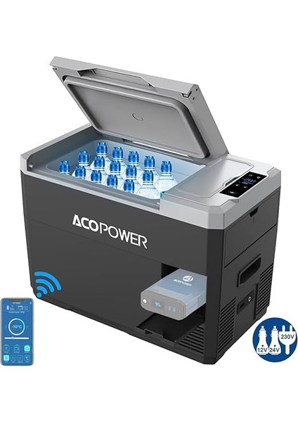 V28 12/24/220VOLT 28LITRE Kompresörlü Outdoor Oto Buzdolabı (Akü Dahil Değildir) fiyatları