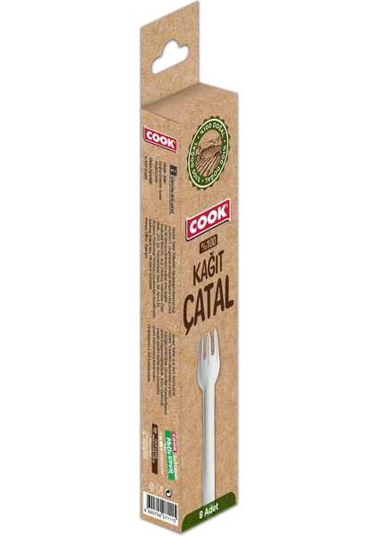 Kağıt Çatal 8’li fiyatları