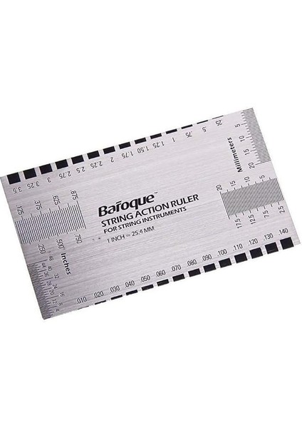 Gitar Cetvel Dize Eylem Cetvel Ölçer Aracı Elektrik Bas Akustik Gitar Mandolin Banjo (Ruler)