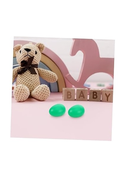 Bebekler ve Küçük Çocuklar Için 2 Adet Yumurta Çalkalayıcılar Plastik Yumurta Çocuk Gelişimi Için Erken Öğrenme Yumurta Oyuncak Müzik Etkinlikleri Kaynağı fırsatları