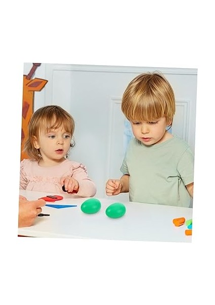 Bebekler ve Küçük Çocuklar Için 2 Adet Yumurta Çalkalayıcılar Plastik Yumurta Çocuk Gelişimi Için Erken Öğrenme Yumurta Oyuncak Müzik Etkinlikleri Kaynağı indirimleri