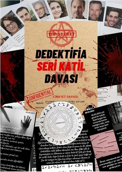 Seri Katil Davası, Cinayet Çözme ve Katili Bulma Oyunu, Suçluyu Bulma- Dedektif Oyunu