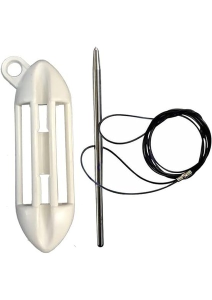 Plastik Balık Dizgisi Seti, Beyaz