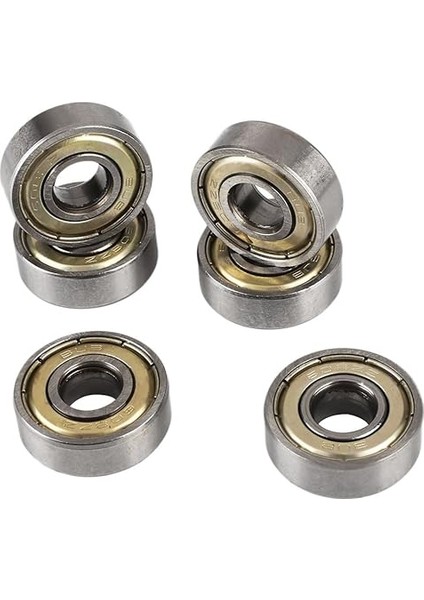 Karbon Çelik 10 Adet Depolama 608ZZ 608 Zz Derinlik Furche Kugelgeschwindigkeitsschmierstoff Roulement 8 x 22 x 7 mm fırsatları