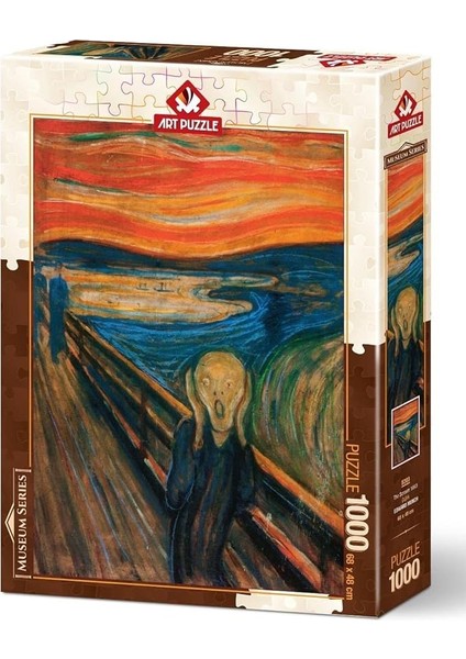 Puzzle Çığlık, 1893 1000 Parça Puzzle