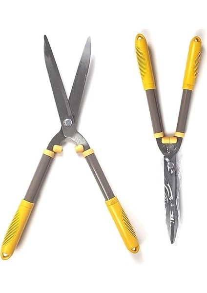 Çim Kesme Makası Karbon Çelik Çit Kesme Makası Kaydırmaz Saplı Bahçe Çalı Çim Çit Makası fırsatları