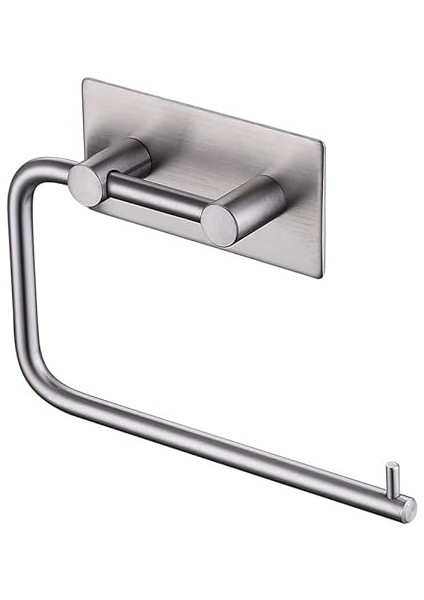 Paslanmaz Çelik Tuvalet Kağıdı Askısı Yapışkanlı Bant ile Kolay Montaj fiyatları