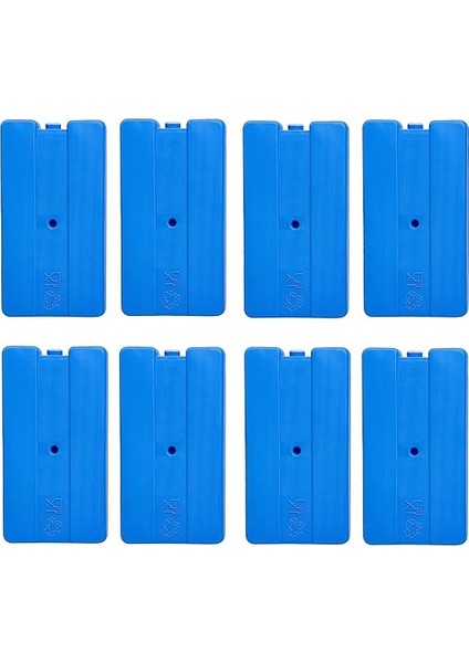 Buz Aküsü Buz Kasedi Ice Box 8nanli Set 370 ml x 8, Ankanorm, Mavi fırsatları