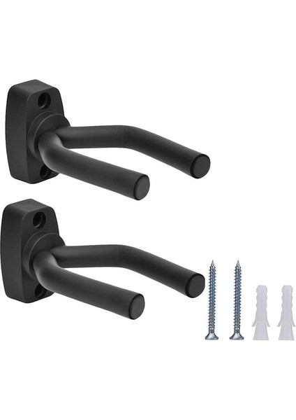 2 Adet Gitar Askısı, Gitar Askısı, Duvar Askısı, Gitar Askısı, Tüm Akustik Gitarlar, Klasik Gitar, Elektro Gitar, Bas, Ukulele Için