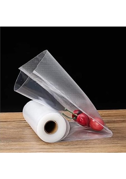 10 Metre (2 Adet 30CM x 5 Metre) Gofrajlı Tırtıklı Rulo Vakum Poşeti 2'li Bobin Vakumlama Folyosu Vakumlu Rul, Bpa Içermez, Tüm Vakumlama Makineleri Için, Kaynatılabilir, Tekrar Kullanılabilir… fırsatları