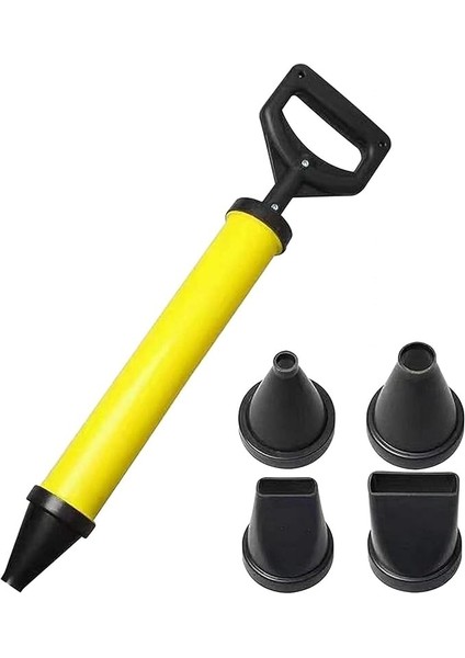 Harç Püskürtücü, Harç Tabancası, Derz Şırıngası Için Derz Tabancası, 4 Başlıklı El Harcı Pompası, Kiremit Uçları ve Fayanslar Için Harç Püskürtücü Kiti