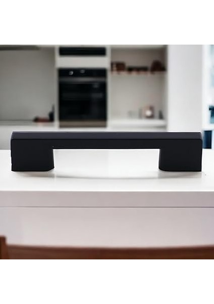 Adet (Sert Plastik) Köprü 128 mm Siyah Mobilya Mutfak Çekmece Dolabı Dolap Kulbu Kulpu Kulpları fırsatları