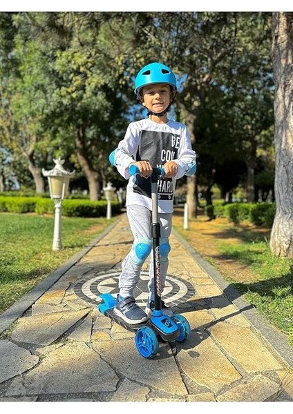 Wheels 3 Tekerlekli Twistable Isikli Scooter Mavi modelleri