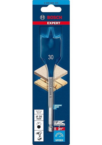 Professional 1x Expert Self Cut Speed Yaprak Delme Uçları (Yumuşak Ahşap, Sunta, Ø 30,00 Mm, Aksesuar Döner Matkap/vidalamalar, Darbeli Matkap/vidalama) fiyatları