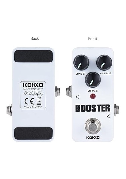 Fbs2 Mini Booster Pedal Taşınabilir 2-Band Eq Gitar Efekt Pedalı modelleri