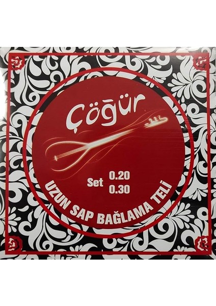 Çöğür CGR20 Uzun Sap Saz Teli 0.20 Takım Bağlama Teli