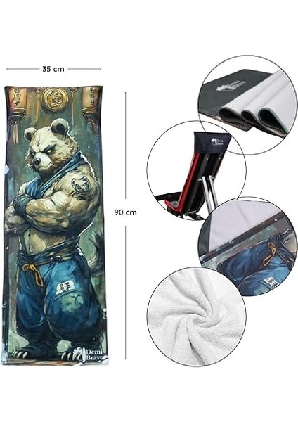 Tasarımıyla Fitness Gym Spor Havlusu – Antrenman, Fitness ve Spor Için Süper Emici, Hafif ve Dayanıklı, Hızlı Kuruyan Yapı, Seyahat, Gym ve Açık Hava Için Ideal fırsatları