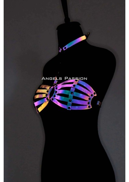 Reflektörlü Kadın Iç Giyim, Reflektörlü Sütyen Harness - APFT224 modelleri