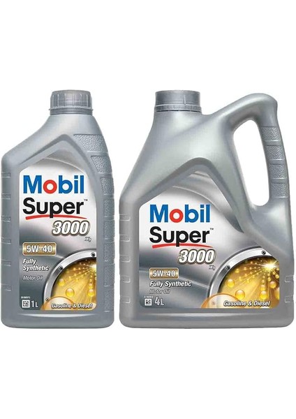 Super 3000 X1 5W40 Motor Yağı 4 L + 1 L 150547