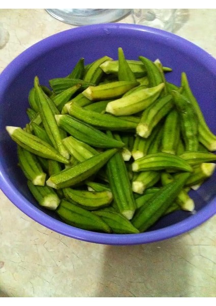 Garden Doğal Sultani Bamya Tohumu 100 Ad. Tohum