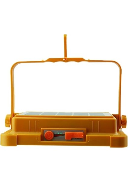 Aydınlatma 200W Solar ve USB Şarjlı Projektör (Flaşörlü) 3 Renk Işık/powerbank/şarj Göstergeli - 5 Kademeli fiyatları