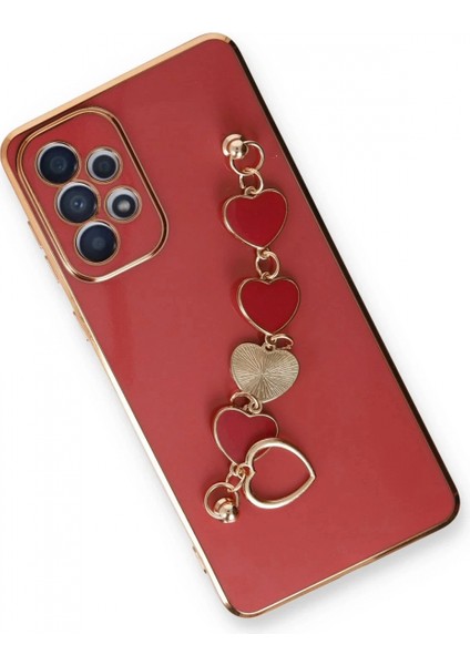 Samsung Galaxy A73 5g Kılıf Esila Silikon - Kırmızı modelleri